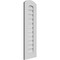 Ekena Millwork Arch Top Surface Mount PVC Gable Vent: Non-Functional, w/ 3-1/2"W x 1"P Standard Frame, 12"W x 36"H GVPAR12X3601SN - alternate 3